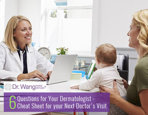 Questions for Your Dermatologist - cheat sheet for your next doctor's visit.